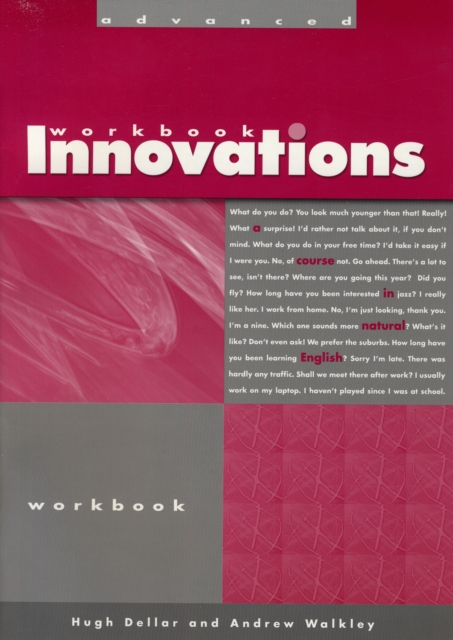 INNOVATIONS ADVANCED-WORKBOOK, Paperback / softback Book