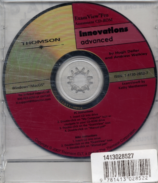 Innovations Advanced : Examview CD-Rom, CD-ROM Book