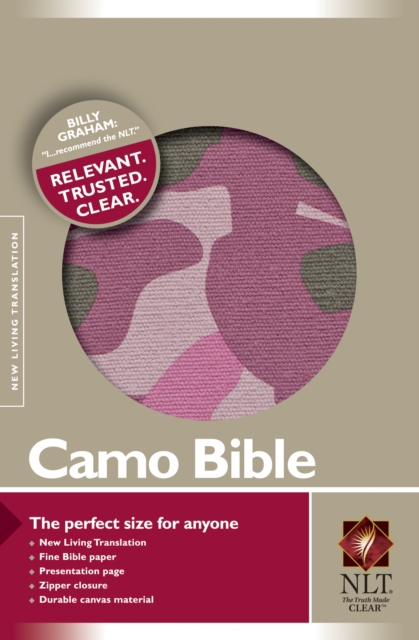 NLT Camo Bible Pink, Undefined Book