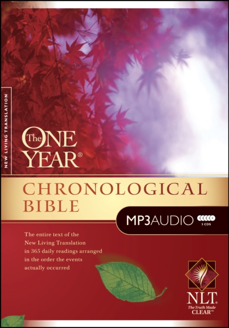 One Year Chronological Bible-NLT, Audio disc Book