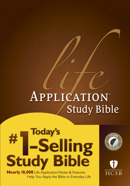 HCSB Life Application Study Bible, Second Edition (Red Letter, Hardcover, Indexed), Hardback Book