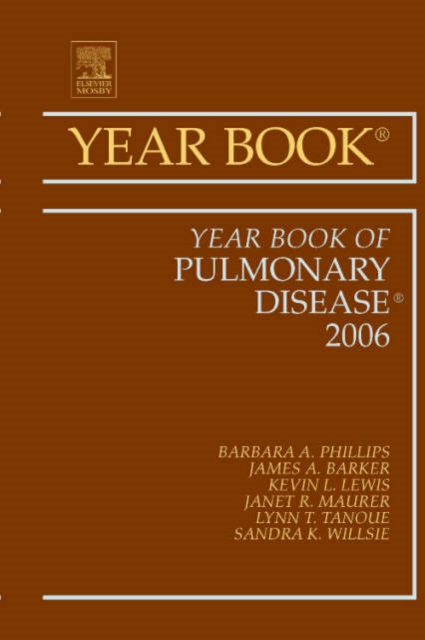 Year Book of Pulmonary Disease, Hardback Book