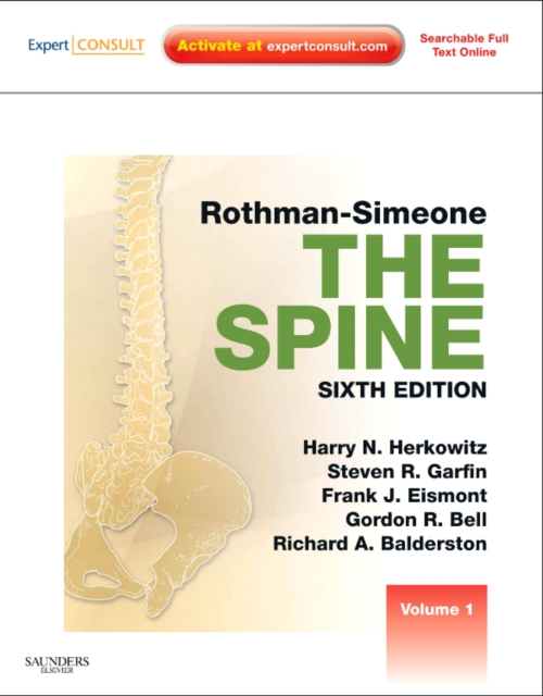 Rothman-Simeone The Spine : Expert Consult: Online, Print and DVD, 2-Volume Set, Hardback Book