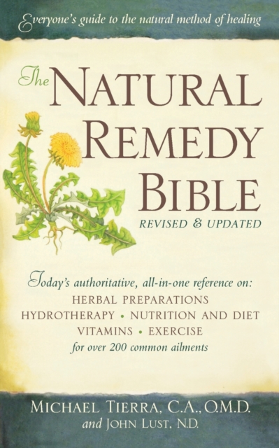 The Natural Remedy Bible, Paperback / softback Book