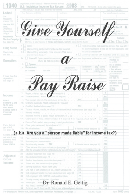 Give Yourself a Pay Raise, Hardback Book