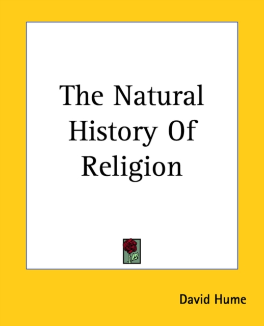 The Natural History Of Religion, Paperback Book