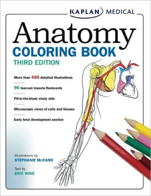 Anatomy Coloring Book, Paperback Book