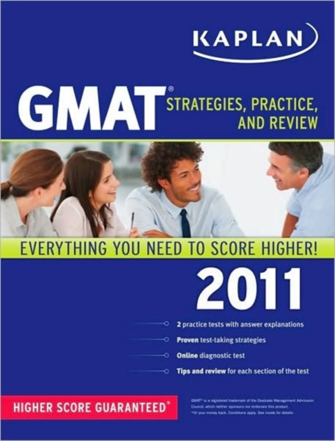 Kaplan GMAT : Strategies, Practice, and Review, Paperback Book