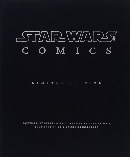 Star Wars Art: Comics (Limited Edition), Hardback Book