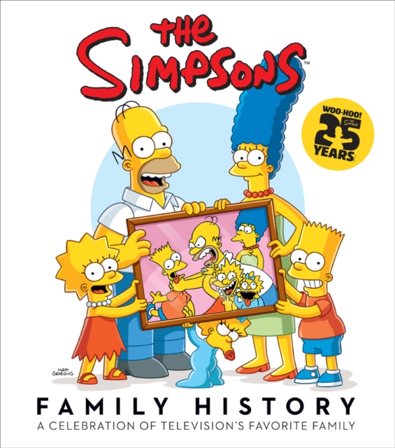 The Simpsons Family History, Hardback Book