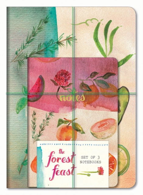The Forest Feast Notebooks (Set of 3), Notebook / blank book Book