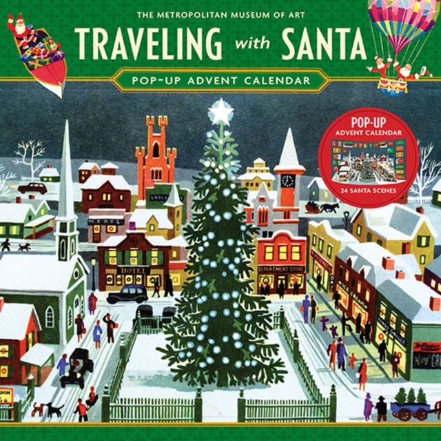Traveling with Santa Pop-up Advent Calendar, Calendar Book