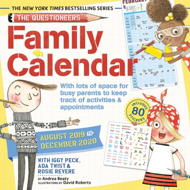 The Questioneers Family Planner 2020 Wall Calendar, Calendar Book