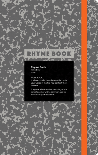 Rhyme Book: A lined notebook with quotes, playlists, and rap stats, Notebook / blank book Book