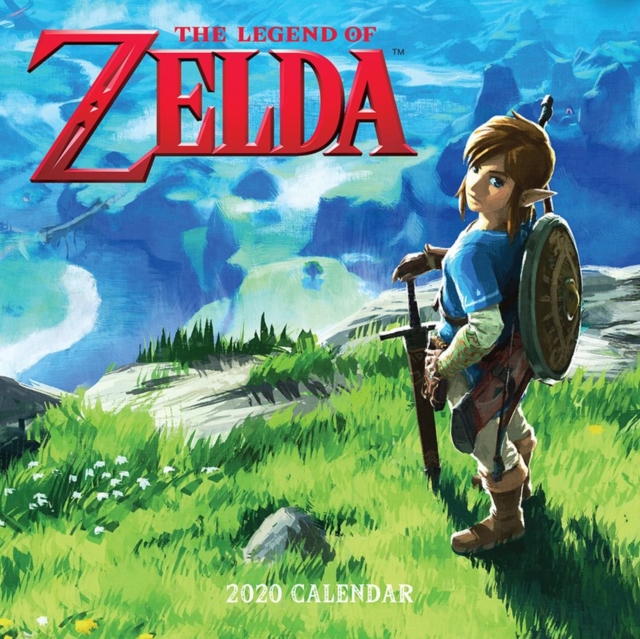 Legend of Zelda 2020 Wall Calendar, Calendar Book