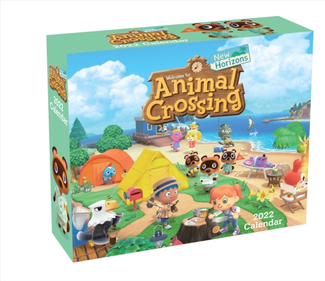 Animal Crossing: New Horizons 2022 Day-to-Day Calendar, Calendar Book