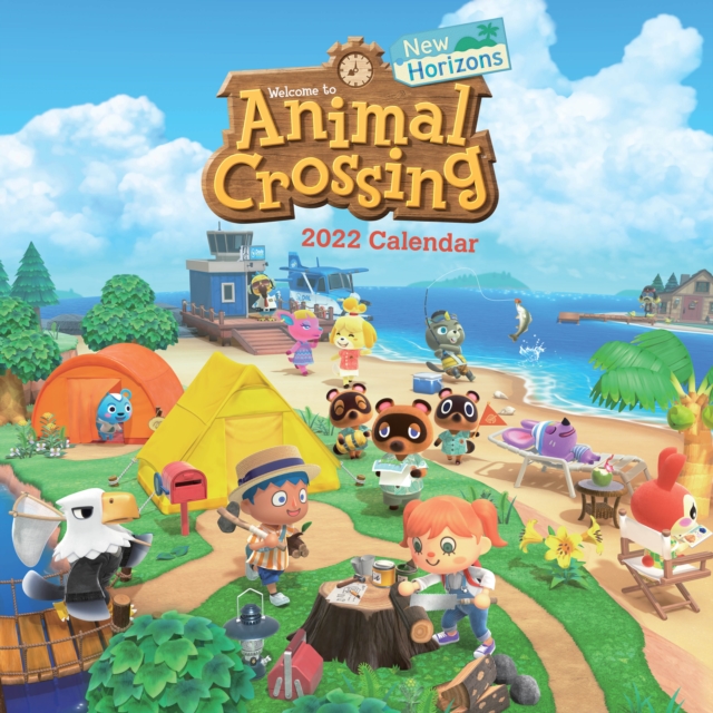 Animal Crossing: New Horizons 2022 Wall Calendar, Calendar Book