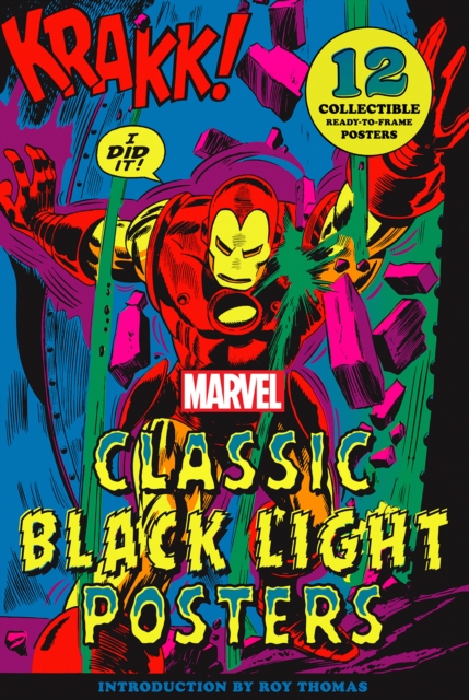 Marvel Classic Black Light Collectible Poster Portfolio, Other printed item Book