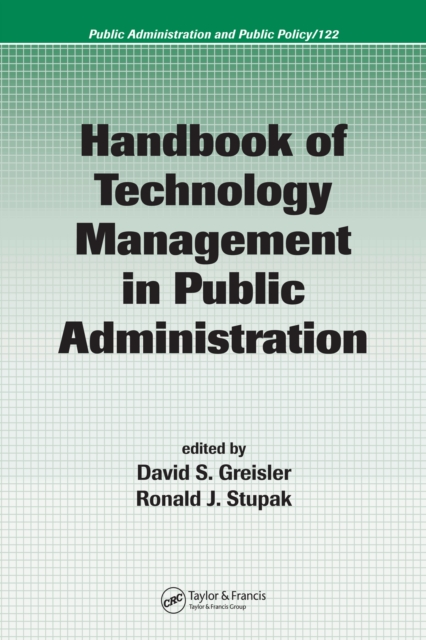 Handbook of Technology Management in Public Administration, PDF eBook