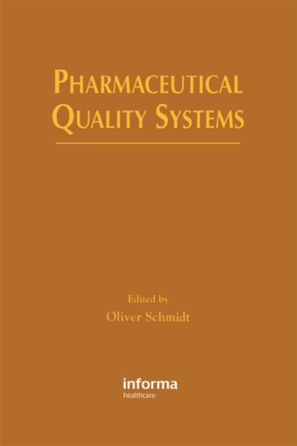 Pharmaceutical Quality Systems, PDF eBook