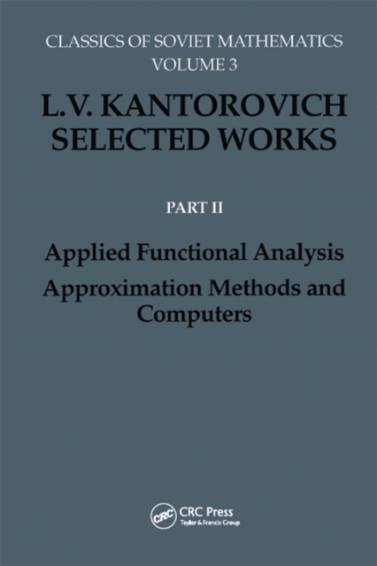Applied Functional Analysis. Approximation Methods and Computers : Applied Functional Analysis, Approximation Methods and Computers, PDF eBook