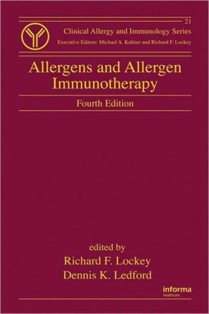 Allergens and Allergen Immunotherapy, Hardback Book