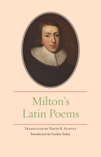 Milton's Latin Poems, Hardback Book