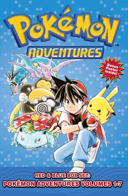 Pokemon Adventures Red & Blue Box Set (Set Includes Vols. 1-7), Paperback / softback Book