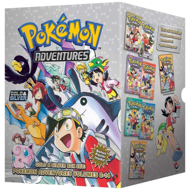 Pokemon Adventures Gold & Silver Box Set (Set Includes Vols. 8-14), Paperback / softback Book