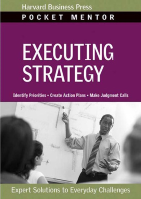 Executing Strategy, Paperback / softback Book