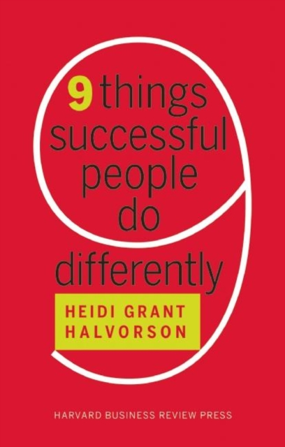 Nine Things Successful People Do Differently, Hardback Book