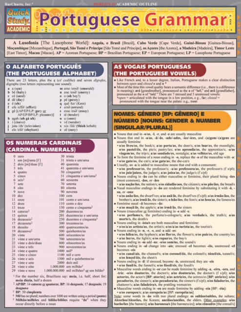 Portuguese Grammar, PDF eBook