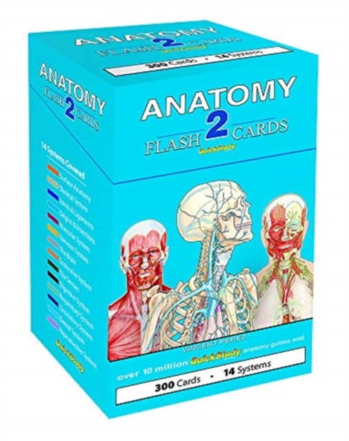 Anatomy 2 Flash Cards : a QuickStudy reference tool, Cards Book