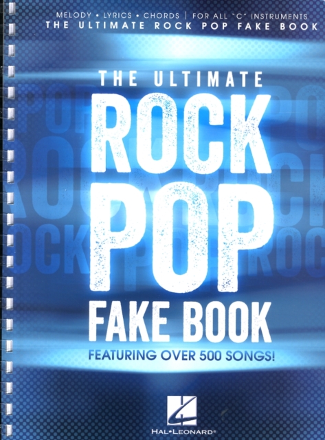 The Ultimate Rock Pop Fake Book, Book Book