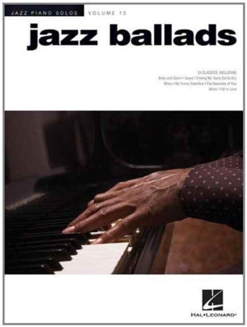 Jazz Ballads : Jazz Piano Solos Series Volume 10, Book Book