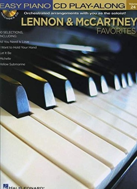 Lennon & Mccartney Favorites : Easy Piano CD Play-Along Volume 24, Undefined Book