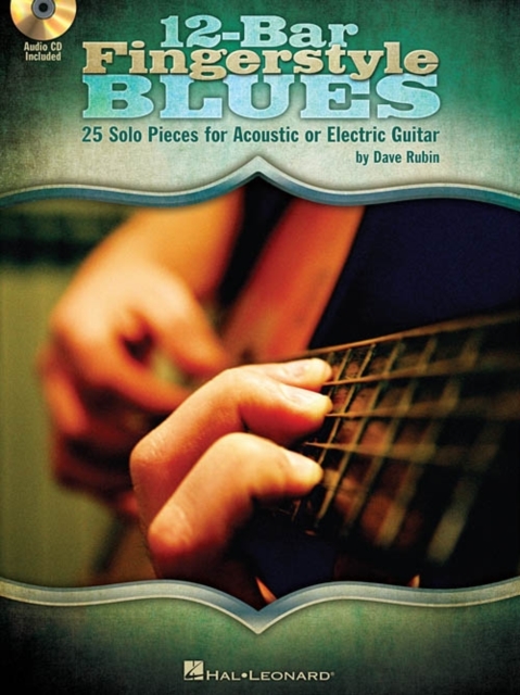 Dave Rubin : 12-Bar Fingerstyle Blues, Paperback / softback Book