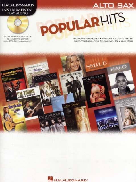 Instrumental Play-Along : Popular Hits - Alto Saxophone (Book/Online Audio), Paperback / softback Book