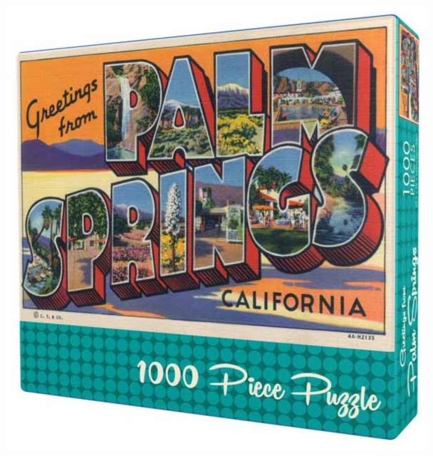 Greetings From Palm Springs Puzzle, Miscellaneous print Book