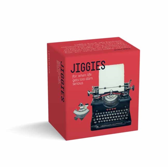 Typewriter Jiggie : Die-Cut 86-Piece Jigsaw Puzzle, Jigsaw Book