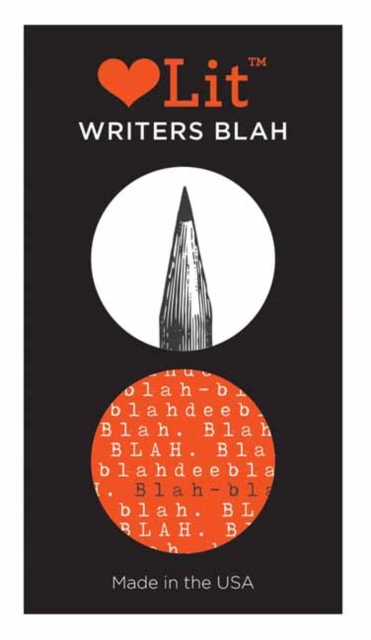 Writer's Blah Button 2-Pack, Other printed item Book
