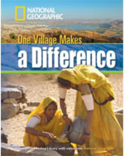 One Village Makes a Difference + Book with Multi-ROM : Footprint Reading Library 1300, Multiple-component retail product Book