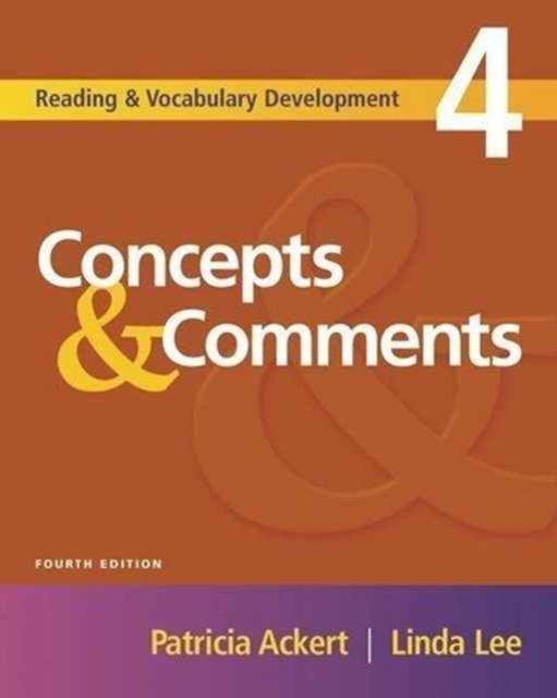 CONCEPTS & COMMENTS, Paperback / softback Book