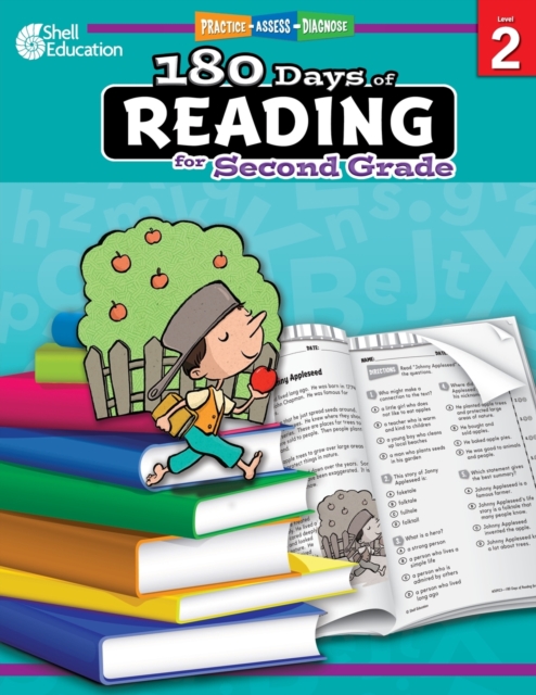 180 Days of Reading for Second Grade : Practice, Assess, Diagnose, Paperback / softback Book