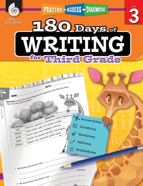 180 Days of Writing for Third Grade : Practice, Assess, Diagnose, Paperback / softback Book