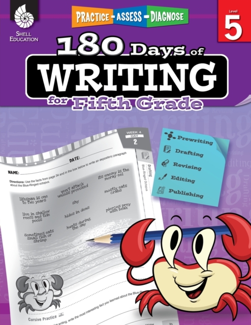 180 Days of Writing for Fifth Grade : Practice, Assess, Diagnose, Paperback / softback Book