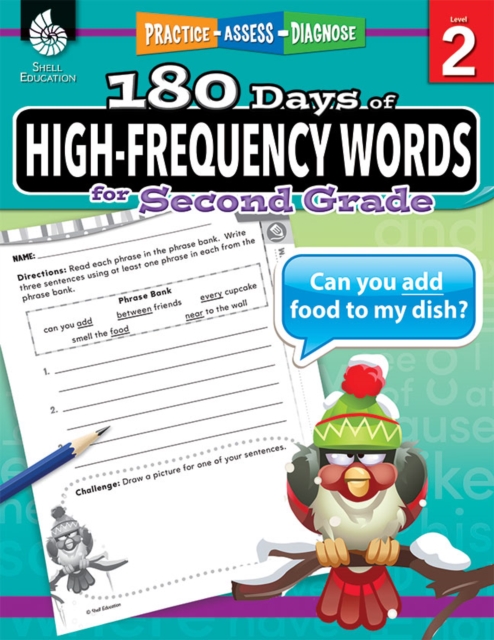 180 Days of High-Frequency Words for Second Grade : Practice, Assess, Diagnose, PDF eBook