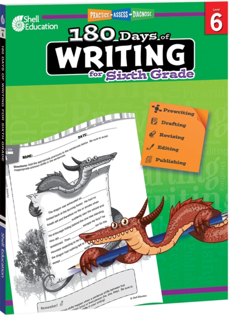 180 Days of Writing for Sixth Grade : Practice, Assess, Diagnose, PDF eBook