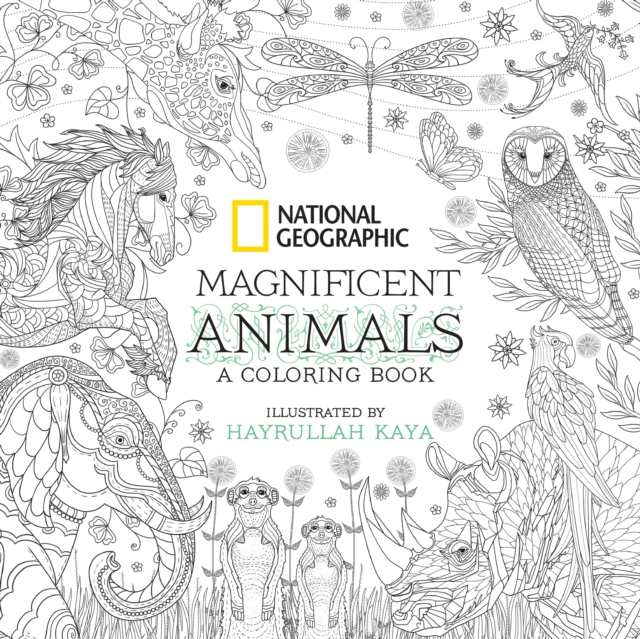 National Geographic Magnificent Animals: Coloring Book, Paperback / softback Book