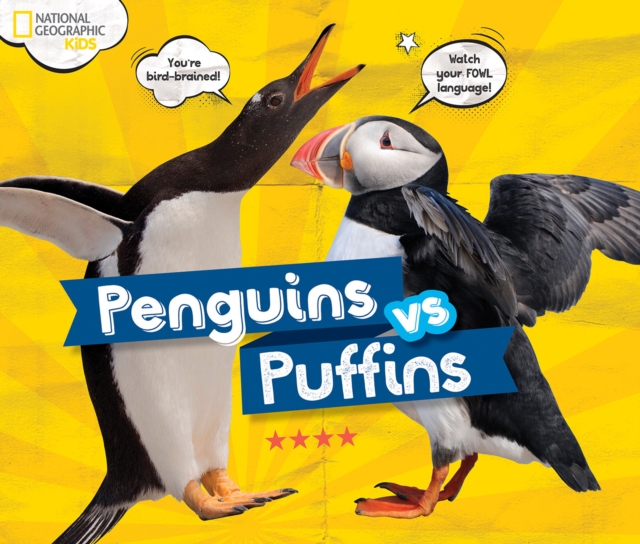 Penguins vs. Puffins, Hardback Book